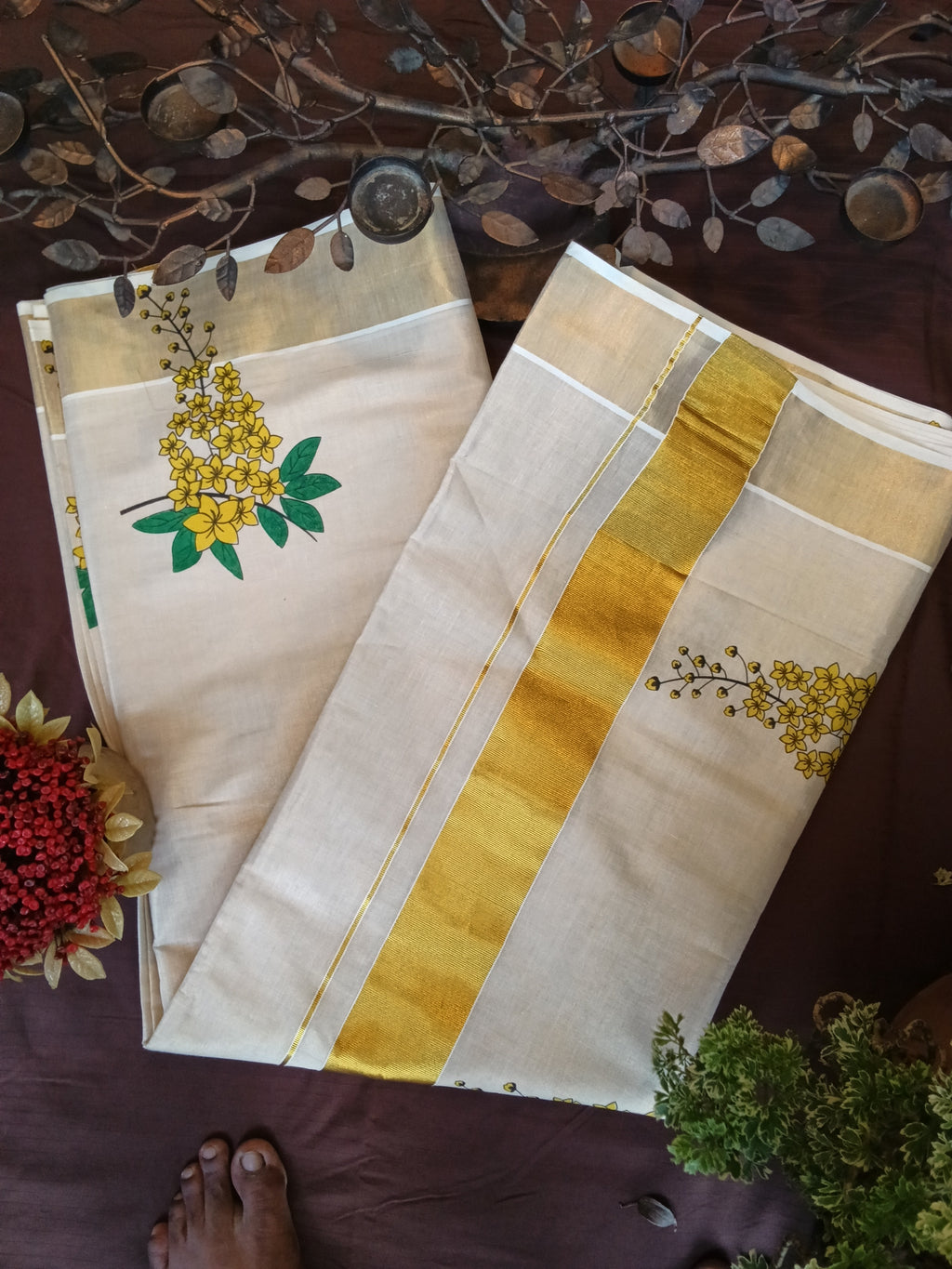 Kanikonna Set Saree